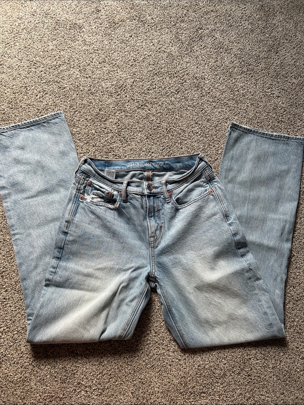 American Eagle Outfitters Light Blue Boot Cut Jeans